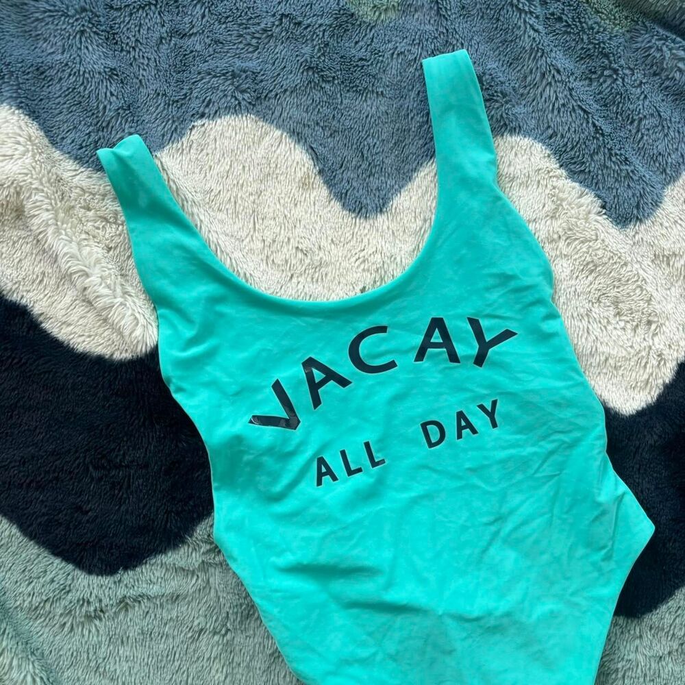 Aerie Blue Green SwimSuit One Piece